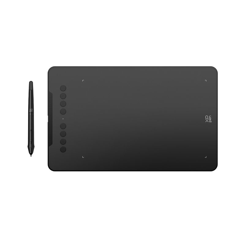 XP Pen Deco 01 V3 Graphic Digital Drawing Tablet 10*6 Inch 8 Shortcut Keys 16384 Levels 60 Degrees Tilt For Windows_voghion.com