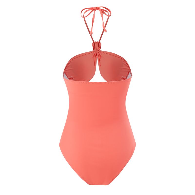 Beach vacation gauze skirt sunscreen multi-color one-piece suit_voghion.com