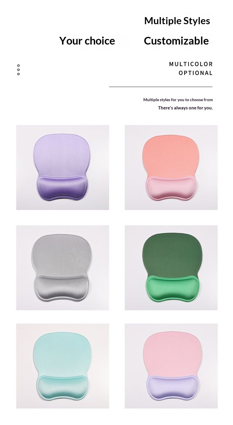 NeoGear Handgelenkauflage für Frauen, verdicktes, rutschfestes Silikon, Mauspad für Herren im Büro und beim Gaming_voghion.com