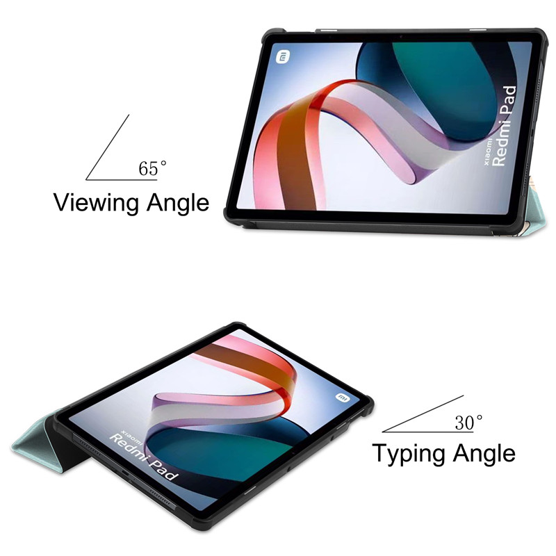 Tablet Cover For Funda Xiaomi Redmi Pad Case 10.61" Smart PU Leather Magnetic Shell For Coque Redmi Pad 10.61 2022 Case + Stylus_voghion.com