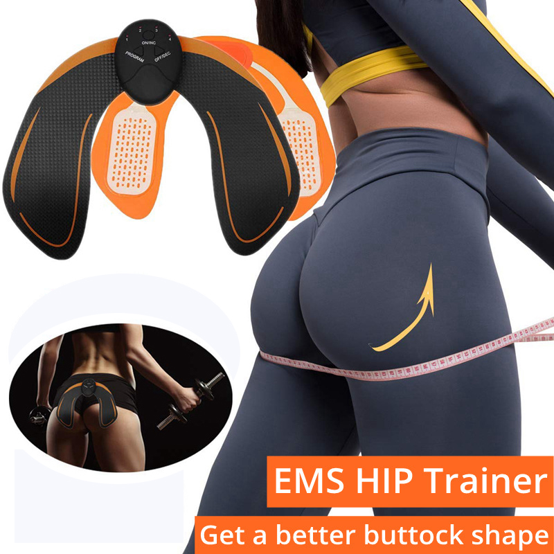 Heuptrainer EMS Elektrische Spier Draadloze Billen Buik ABS Stimulator Fiess Body Slimming 70% korting_voghion.com