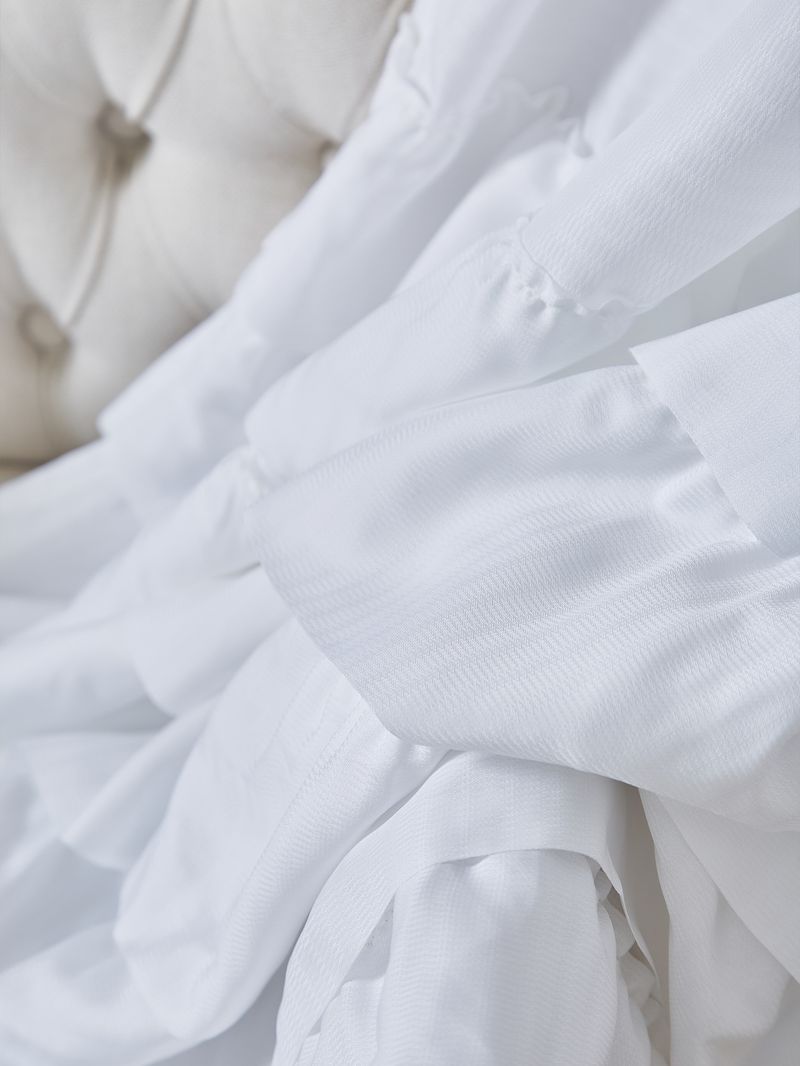 Cortinas semitransparentes modernas – cortinas de poliéster com babados para sala de estar (forro 100% blackout opcional, sem necessidade de furação, branco/prata/verde)_voghion.com
