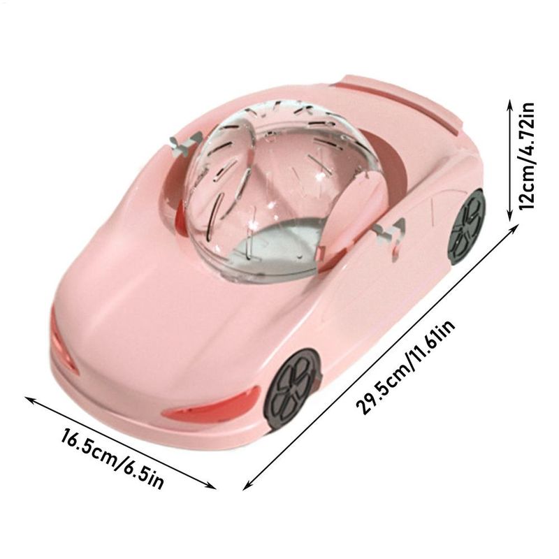 Hamster Running Ball Car Toy Small Pet Toy Funny Creative Small Pet Running Ball Exercise Wheel For Hamsters Ferret Small Animal_voghion.com