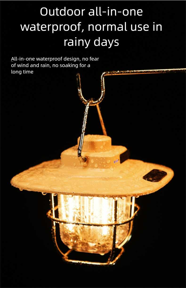 New Camping LED Portable Lantern Outdoor Atmosphere Emergency Tent Light_voghion.com