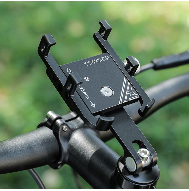 Sports & Entertainment aluminum alloy bicycle mobile phone holder mountain road handlebar riding shockproof navigation special bracket_voghion.com