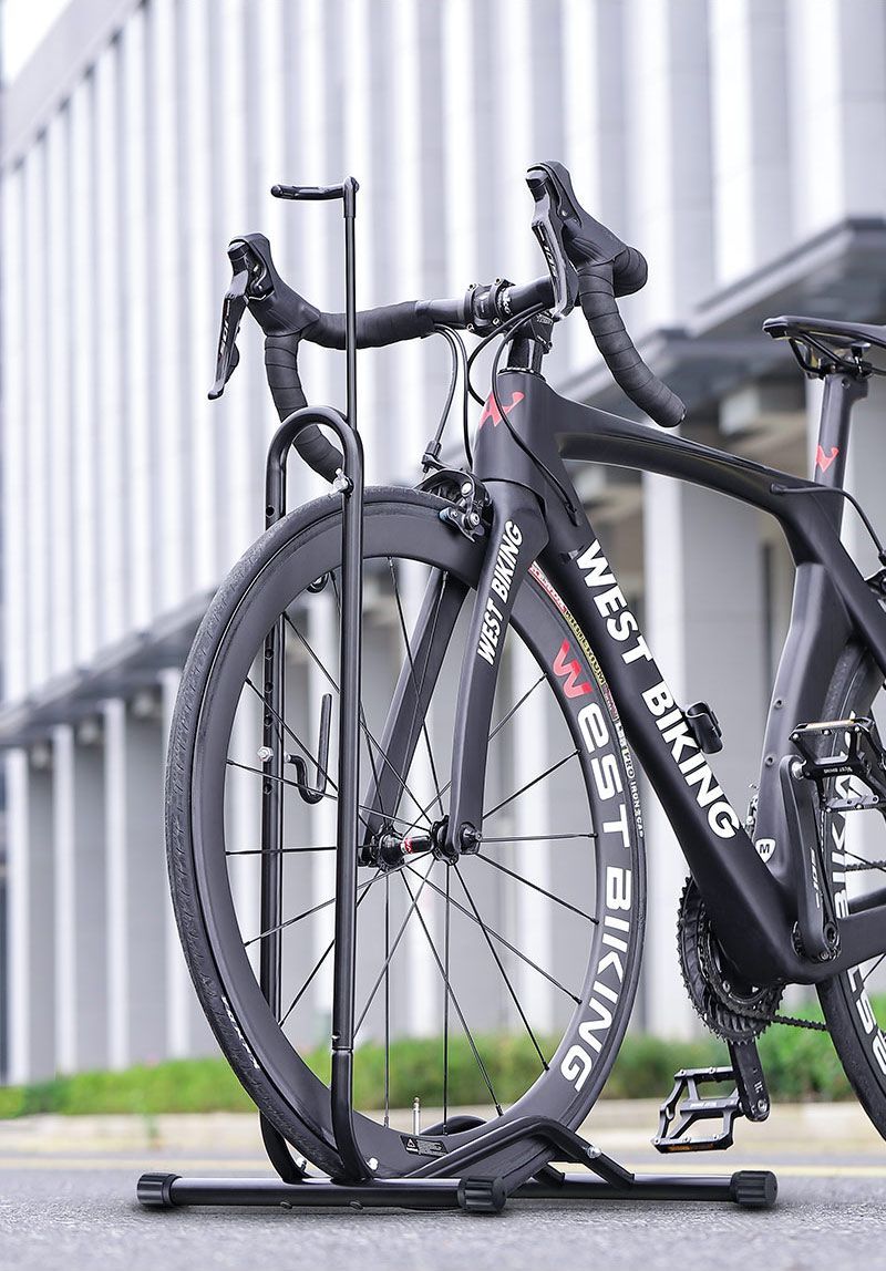 Support de réparation de sol multifonctionnel insérable pour présentoir de stationnement pour vélos d'intérieur réglable Xiqizhe_voghion.com