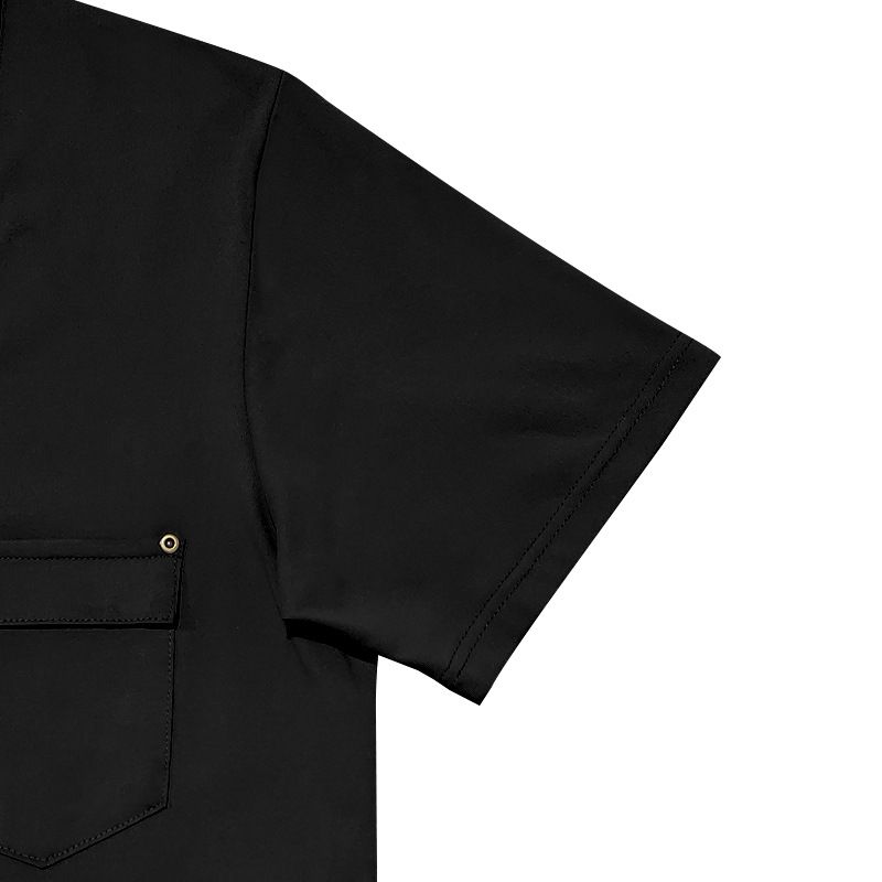 Herren-T-Shirt mit V-Ausschnitt und Tasche – Leichtes Polyester-Mischgewebe mit knitterfreier Oberfläche (S-XXXL) – Lässiges T-Shirt mit schmaler Passform für Komfort im Alltag_voghion.com