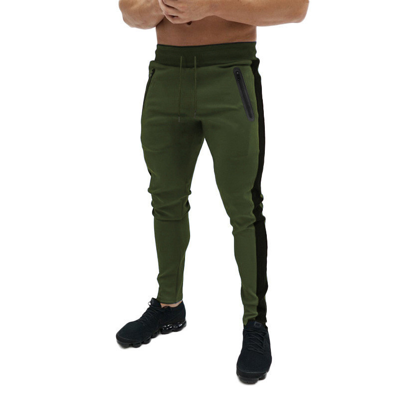 2025 New Sport Pants Men Running Pants With Zipper Pockets Men Training And Joggings Pants Casual Sportwear Pants For Men_voghion.com