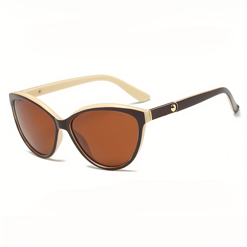 Polarisierte Cat Eyes Fashion Sonnenbrille für weibliche Fahrer Markendesign Sonnenschirm mit Geschenkbox Sommer Strand Reise_voghion.com