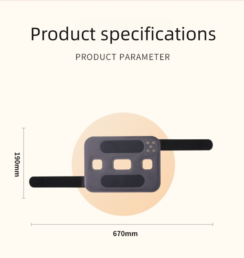 Intelligent Adjustable Full Knee Thigh Calf Three-in-One Leg Electric Heating Massager_voghion.com
