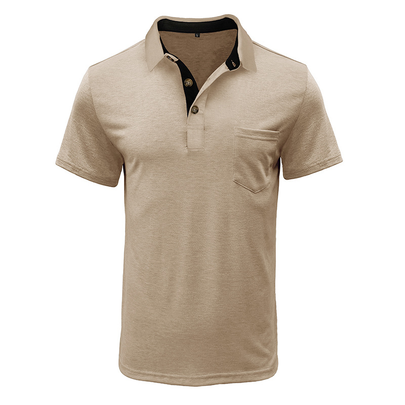 2024 sommar kortärmad t-shirt herr pikétröja Topp pikétröja_voghion.com