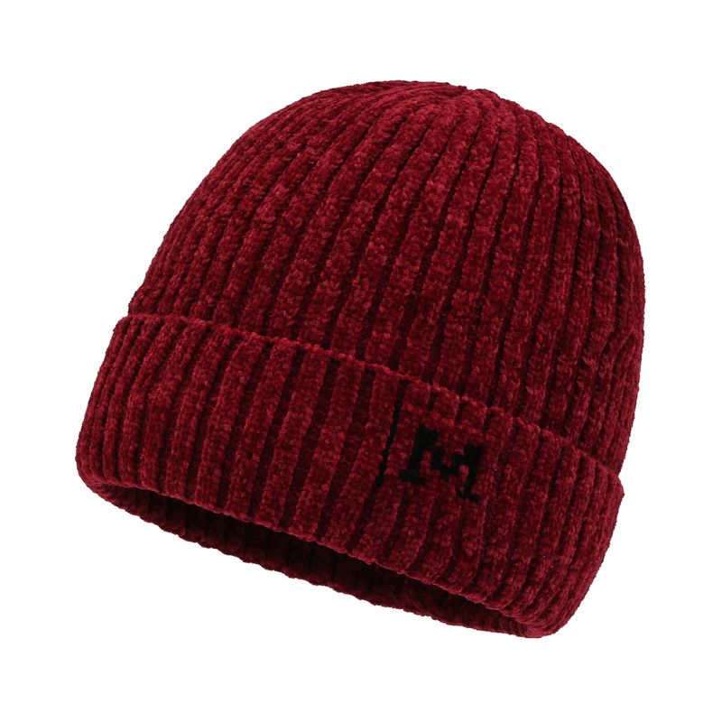 LazyZoom Maglione invernale per uomo, per mezza età e anziani, caldo, antivento, lavorato a maglia, versatile, per ciclismo, escursioni all'aperto, corsa, cappello di lana_voghion.com