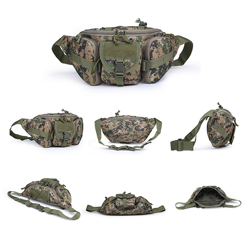 Outdoor Tailletasch Männer Taktesch Waasserdicht Molle Camouflage Juegd Wanderen Klammen Nylon Handy Gürtelpack Kampftaschen_voghion.com