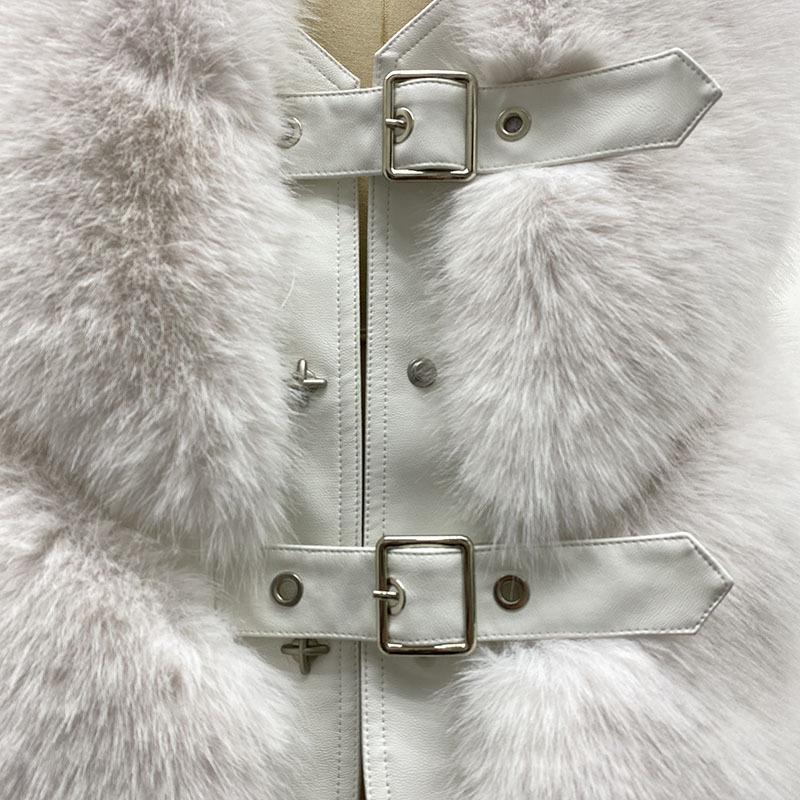 Gilet di pelliccia imitazione pelliccia di volpe da donna moda giovane gilet dimagrante versione coreana_voghion.com