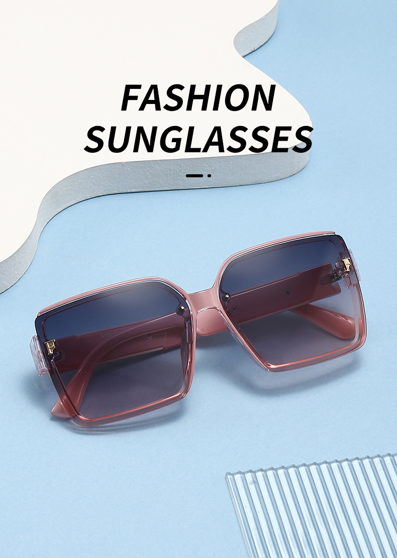 15137 Nuova scatola alla moda per uomini e donne Occhiali da sole alla moda con protezione UV dalla personalità avanzata_voghion.com