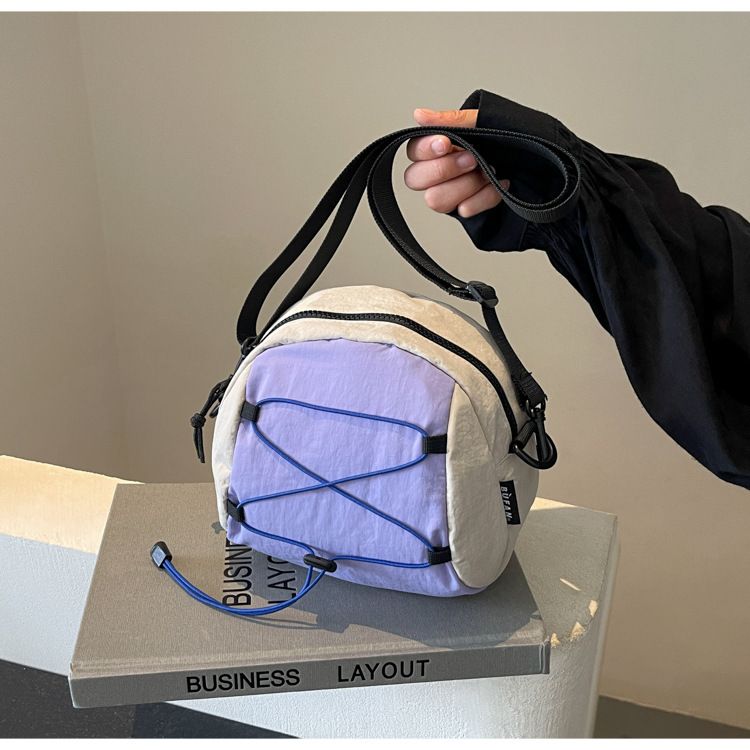 Crowdsourced design contrasting color shoulder for women in 2024, new casual commuting women's crossbody bag,_voghion.com