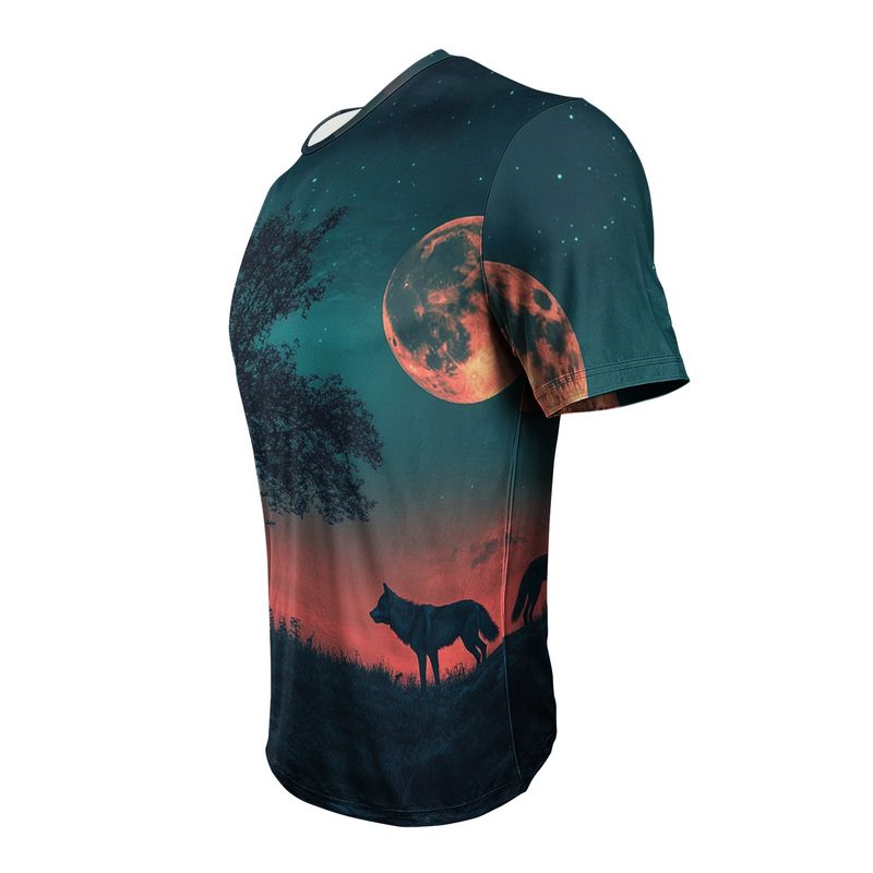 T-shirt à manches courtes pour homme, imprimé numérique, super élastique, décontracté, couleur unie, idéal pour les fêtes, la maison ou les soirées, tendance 2025_voghion.com