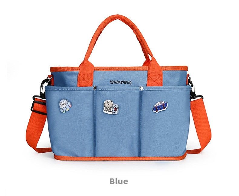 Borsa per mamma e bambino - Borsa a tracolla portatile, elegante e pratica, può contenere pannolini, salviette umidificate, articoli essenziali per la maternità_voghion.com