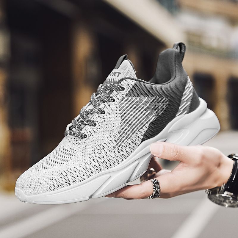 MAEDEF Baskets en maille pour hommes, chaussures de course légères et respirantes, confortables, tendance, décontractées, pour la gym et la marche, vulcanisées_voghion.com