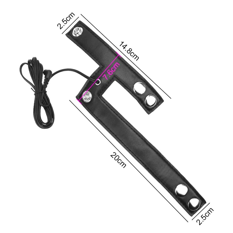 Stymulator Orgazmu Shock Extender Elektryczny Masażer Pierścienie Seks dla Mężczyzn Medyczne Tematyczne Zabawki_voghion.com