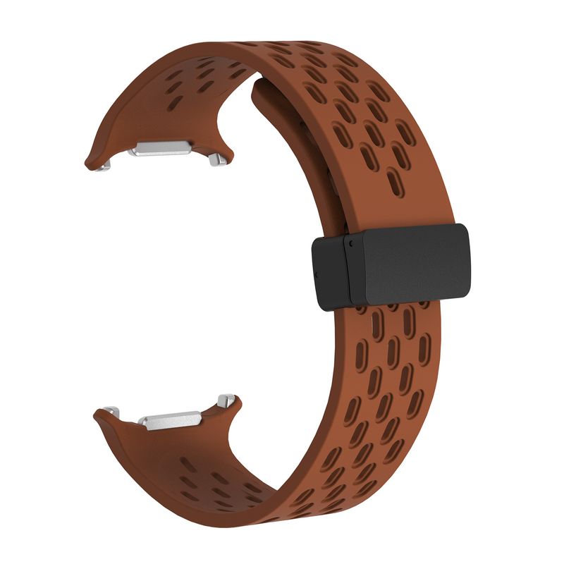 Magnetic Folding Buckle Band Samsung 47Mm Silicone Soft Strap For Galaxy Watch 7 Ultra Watchband Bracelet_voghion.com
