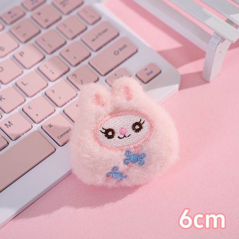 Cartoon Plüsch Dekorative Schlüsselanhänger Kaninchen Modellierung Puppe Schüler Schultasche Anhänger_voghion.com