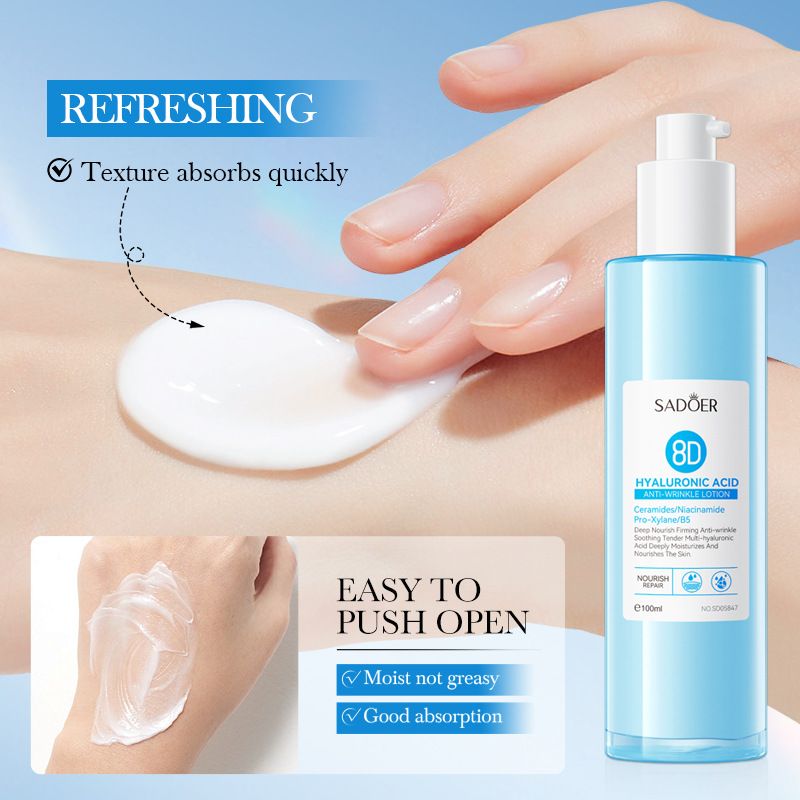 Full English SADOER8D Hyaluronic Acid Anti-Wrinkle Moisturizing Hydrating Skin Lotion_voghion.com