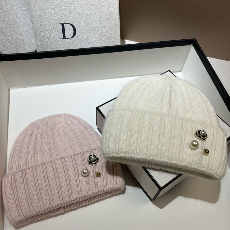 Xiaoxiangfeng Mountain Camellia Plüsch gestrickt für Winterwärme und süßen Kaninchenhaar-Kapuzenpullover mit Ohrenschutz, Outdoor_voghion.com