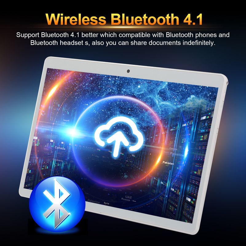 10,1-Zoll-Tablet mit WLAN, Bluetooth und GPS – 3G-Anrufe, 1 GB RAM + 16 GB Speicher_voghion.com
