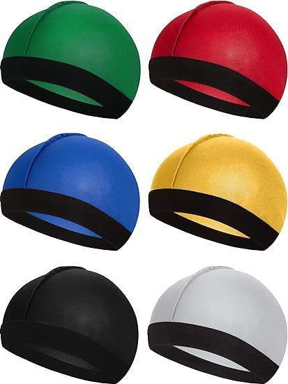 Unisex glatt silke bølgehette for menn Silkemyk Durag elastisk myk pustende silke har god komprimerbarhet_voghion.com