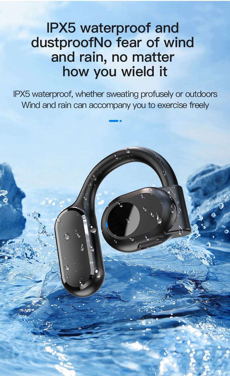 Neues BY99-Bluetooth-Headset, kabelloses Headset, passt nicht ins Ohr, offenes Ohr, hängendes Sport-Business-Headset_voghion.com