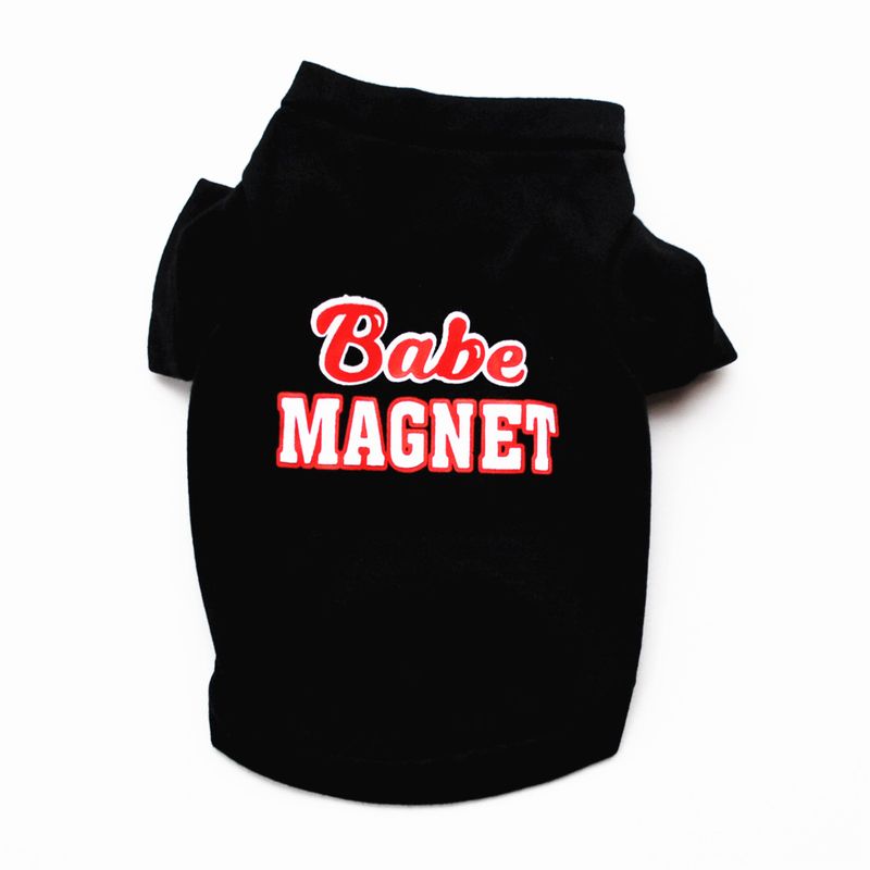 Spring Autumn Summer Dog Clothes T-Shirt Vest Short Sleeve_voghion.com