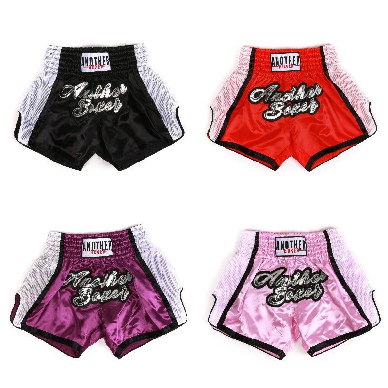 MUAY THAI Muay Thai Pants, Sanda Martial Arts Combat Training Pants, MMA Combat Shorts, Men's And Women's Children's Styles_voghion.com