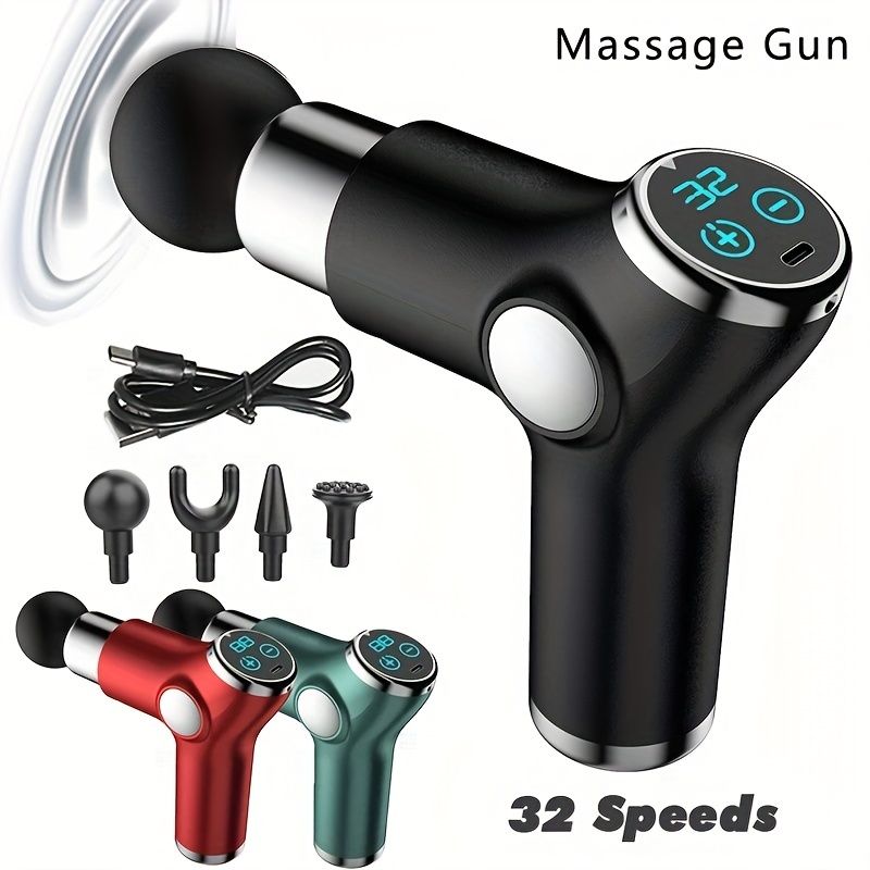 Ultraleiser Hand-Percussion-Massagestab zur tiefen Muskelentspannung – perfektes Geschenk für Männer und Frauen_voghion.com