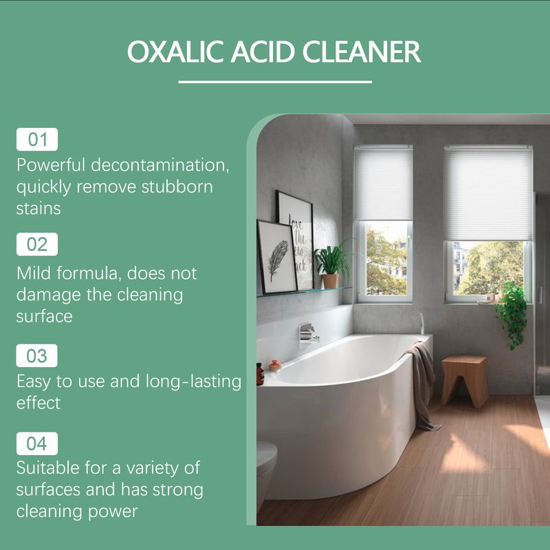 Jakehoe Oxalic Acid Cleaner Toilet Toilet Stain Cleaning Urine Stain Cleaning Cleaner_voghion.com