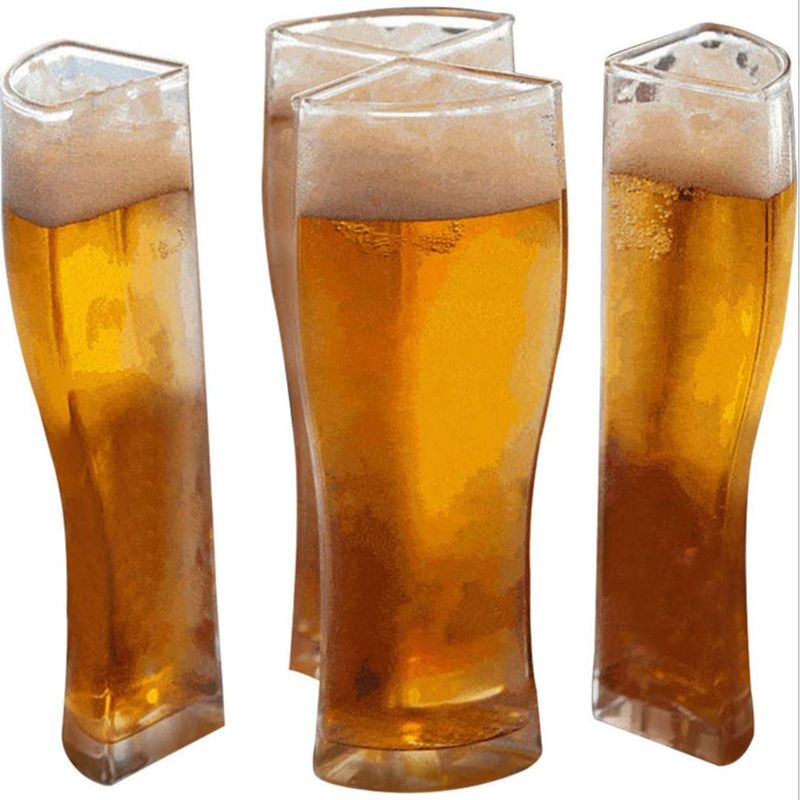 Tazza da cocktail creativa, bicchiere da vino, doppia, separabile, 4 parti, grandi tazze da parete, birra, super, caffè, tazze spesse per club, bar, feste_voghion.com