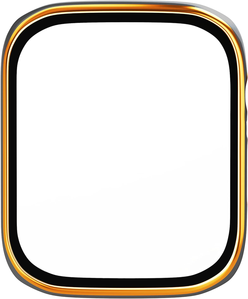 Glas + Abdeckung für Apple Watch-Gehäuse 45 mm 41 mm Zubehör 44 mm 40 mm gehärteter Displayschutz Schutz iWatch Serie 7 8 SE 6 5 4_voghion.com