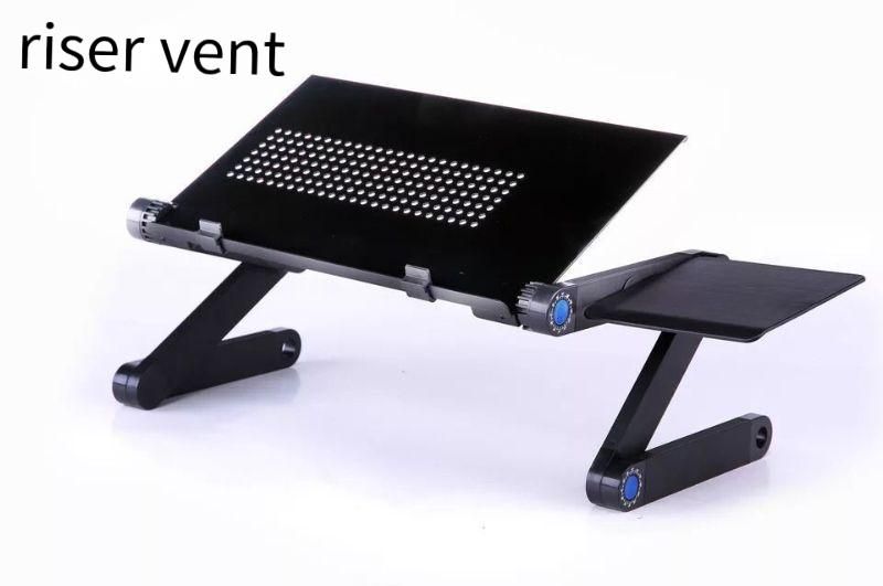 Support de refroidissement pour ordinateur portable, tablette, lit, bureau d'ordinateur pliable en alliage d'aluminium, petite table_voghion.com