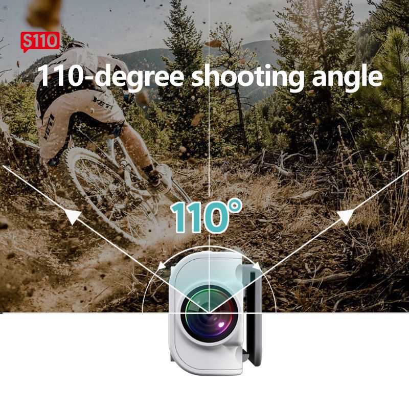 Nueva cámara de vídeo portátil para deportes al aire libre con gafas HD 2K para montar en la cabeza_voghion.com
