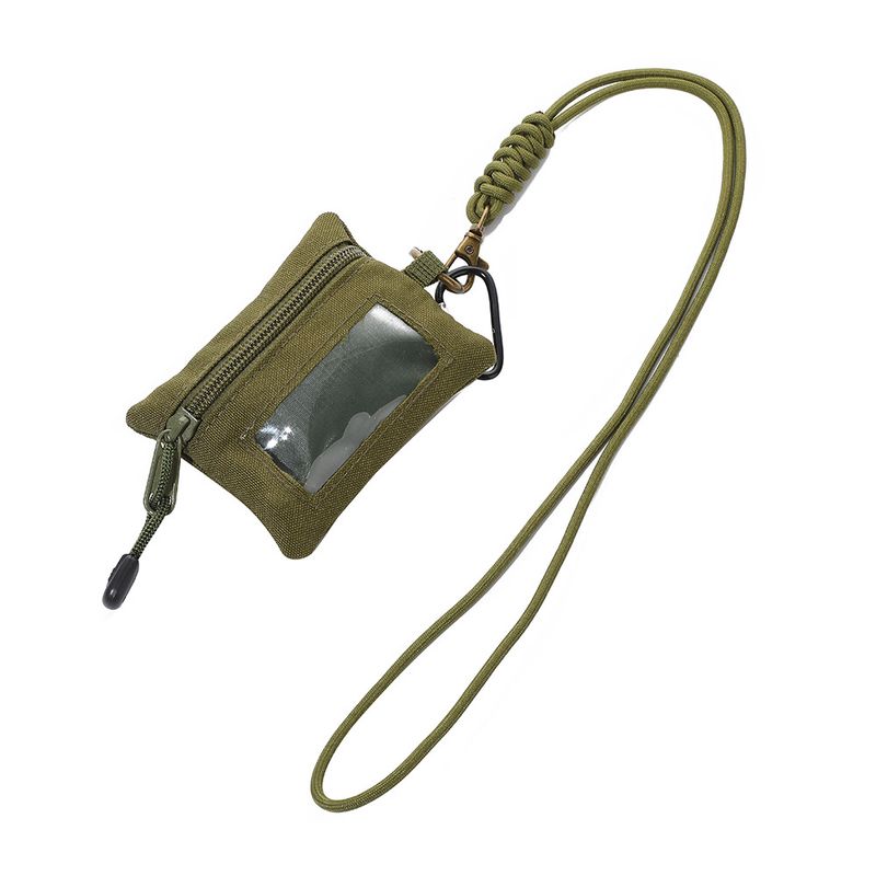 Marsupio tattico EDC – Mini portafoglio in nylon ultraleggero per chiavi e oggetti essenziali (unisex, quadrato/rotondo, diversi colori e opzioni di cinturino)_voghion.com