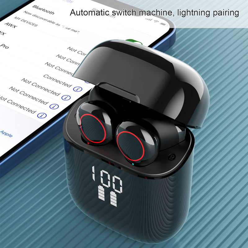 L31pro Oortelefoon Bluetooth-compatibel 5.0 Digitaal Display Mini True Wireless Stereo In-ear oordopjes voor smartphone_voghion.com