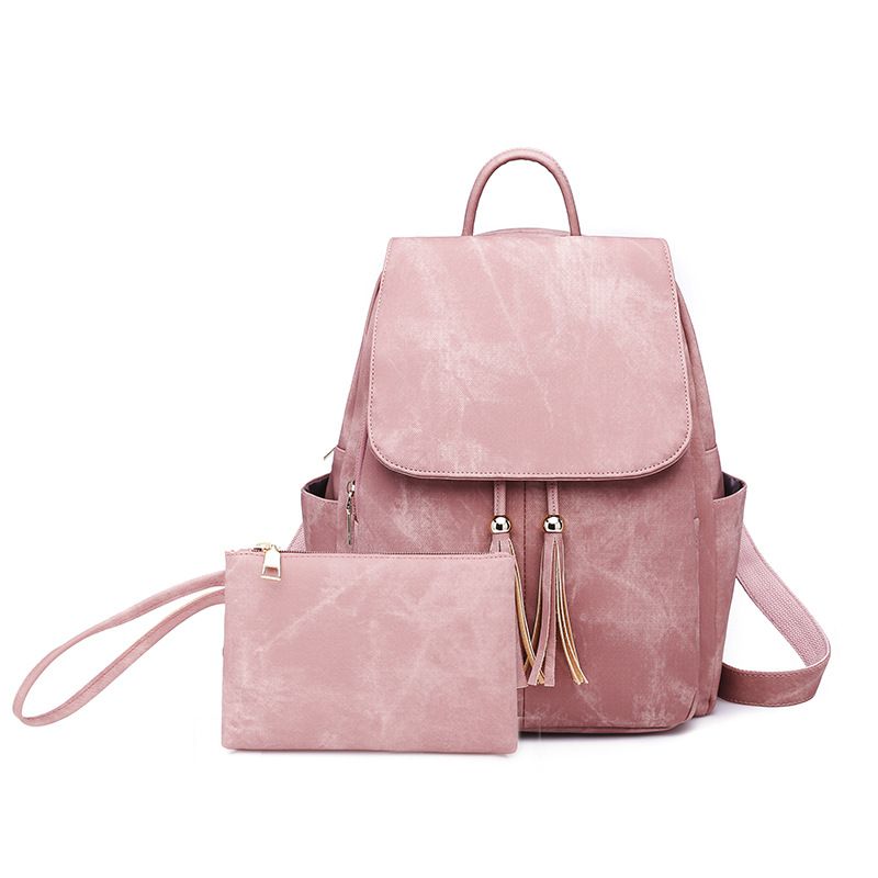 Mode frauen rucksack neue große kapazität tasche quaste rucksack_voghion.com