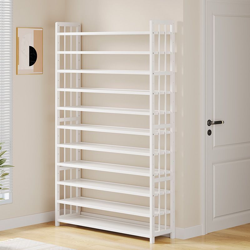 11-layer Door Shoe Cabinet, Home Space-saving, Large-capacity, Multi-layer Shoe Rack, Dust-proof, Rounded Corner, Anti-collision Design Storage Rack_voghion.com