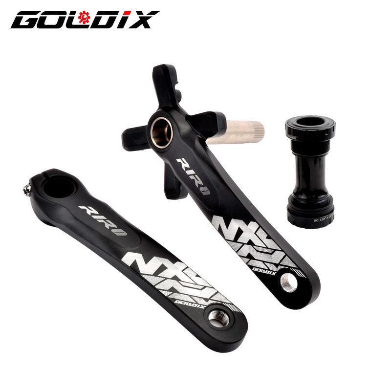RIRO Mountainbike Hohl Integrierte Kurbel 36/38/40T Modifizierte Positive Und Negative Zähne Einzelnes Kettenblatt_voghion.com