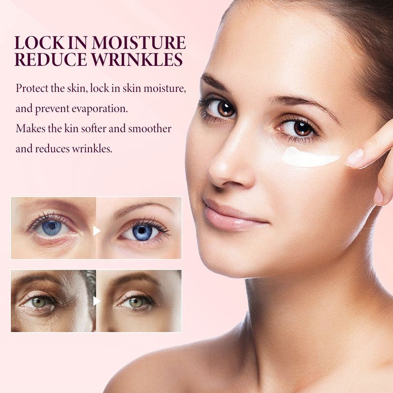 EELHOE Mango Eye Cream reduces wrinkles, bags, dark circles, anti wrinkle, moisturizing, firming, and smoothing the skin_voghion.com