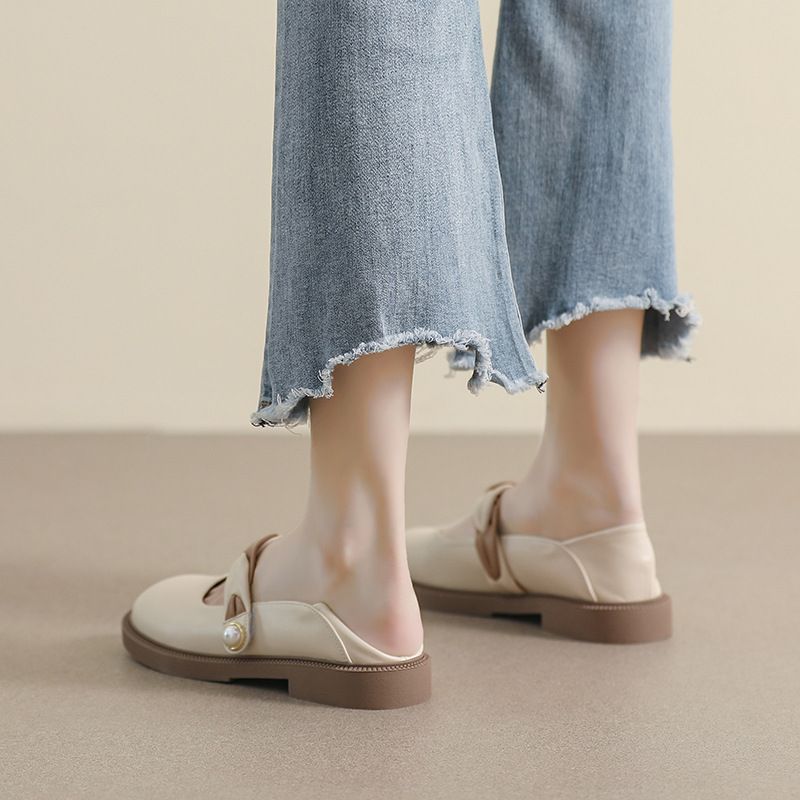 T Platform Mary Jane Shoes Female French Fairy Style With Skirt Sweet Single Shoes Large Size Women's Shoes_voghion.com