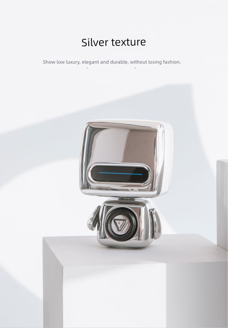 Difuzor portabil Sier Mini Robot Bluetooth, cadou de ziua de naștere pentru băieți și fete_voghion.com