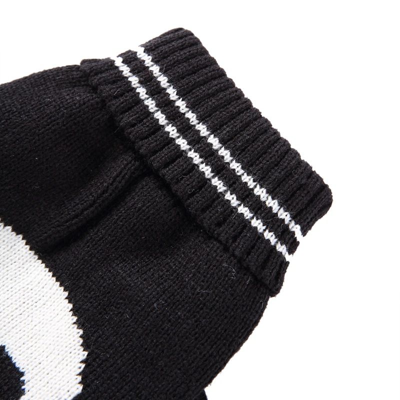 Czaszka Halloween Sweter dla zwierząt domowych Strój dla zwierząt domowych Ubrania dla psów Sweter Ubrania dla dużych psów_voghion.com