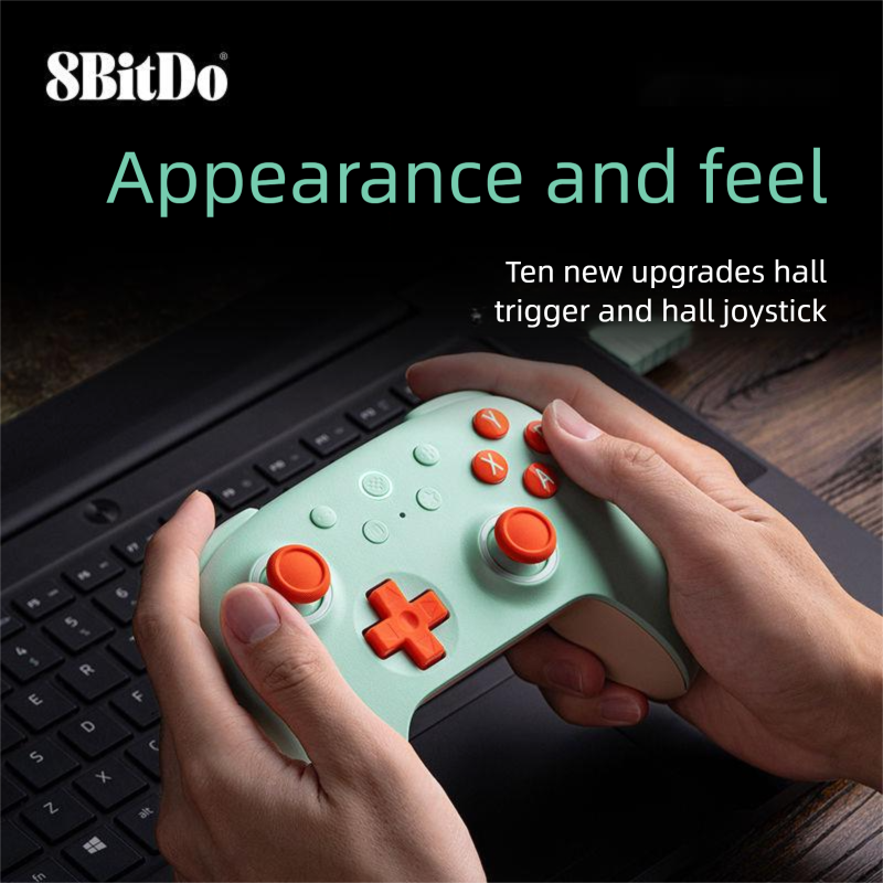 8BitDo Orion 2 Youth Edition Wireless Game Controller Hall Joystick PC Computer Steam Android Genshin Impact_voghion.com