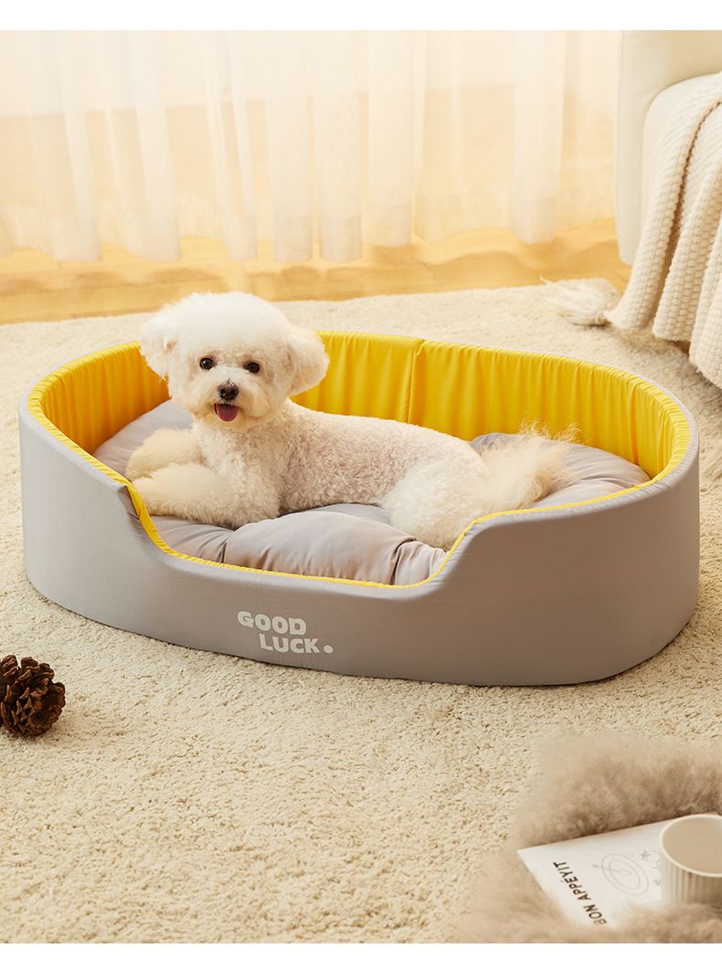 Four season washable double-sided pet cat large three-dimensional bed dog mat_voghion.com